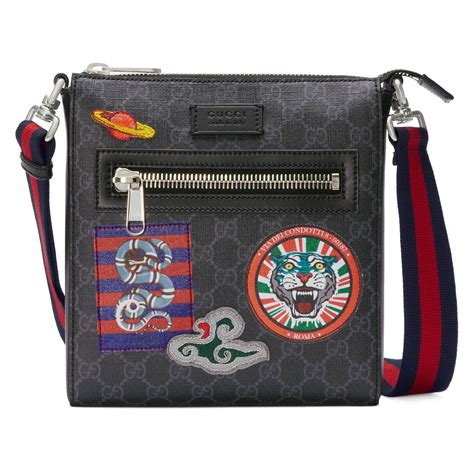 Gucci Night Courrier GG Supreme Messenger Bag 